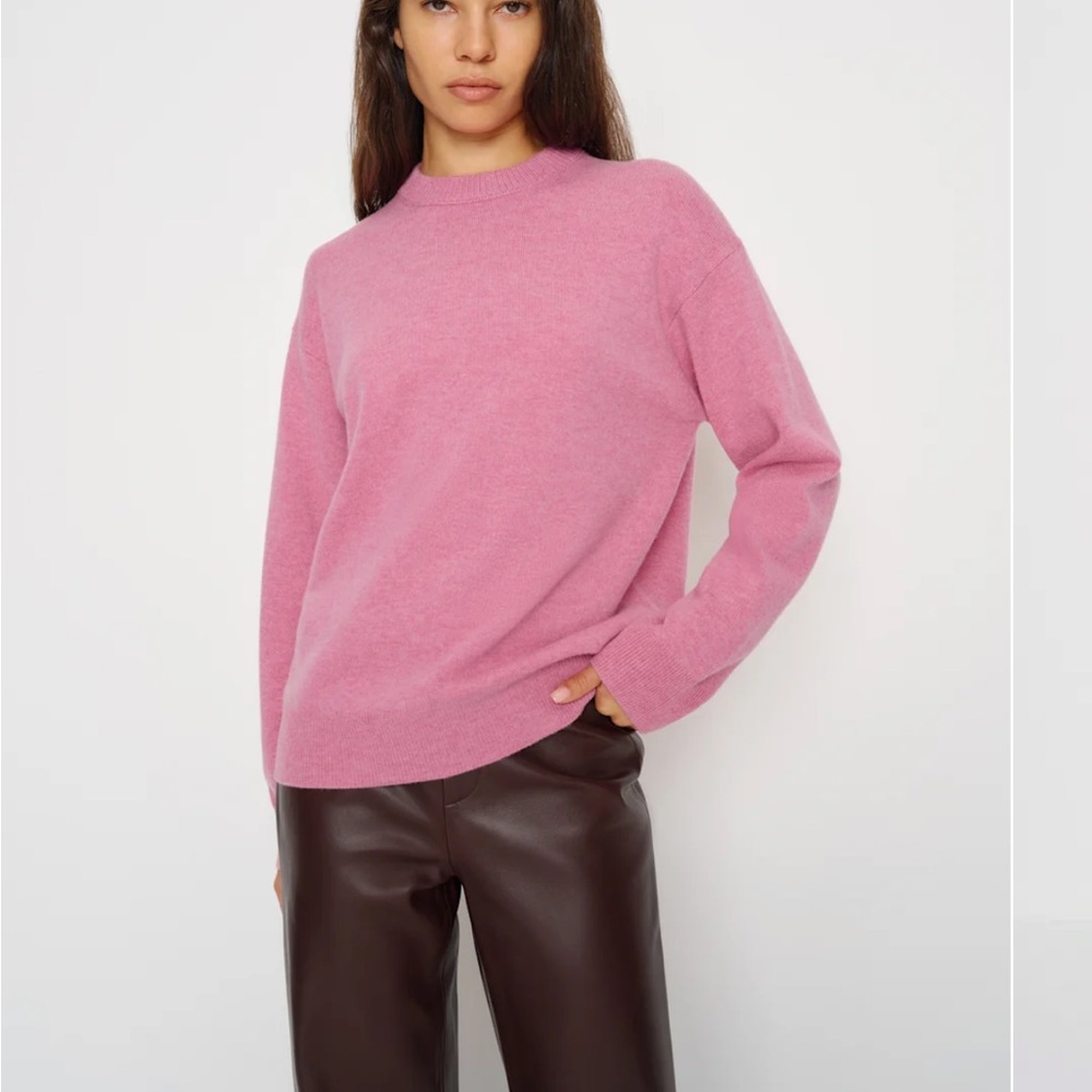 Women’s Pink Crewneck Sweater
